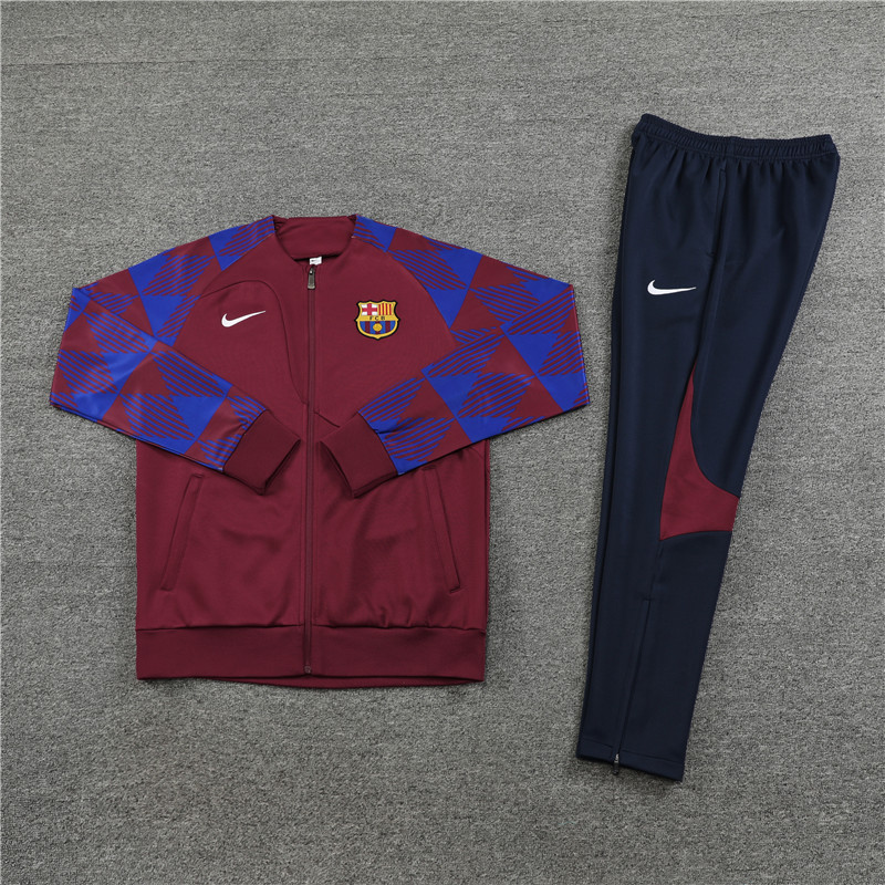 Barcelona Date 23-24 Jacket Training Tracksuit - Red